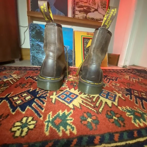 Dr. Martens 1460 Bex Crazy Horse Leather Boots - Picture 8 of 8